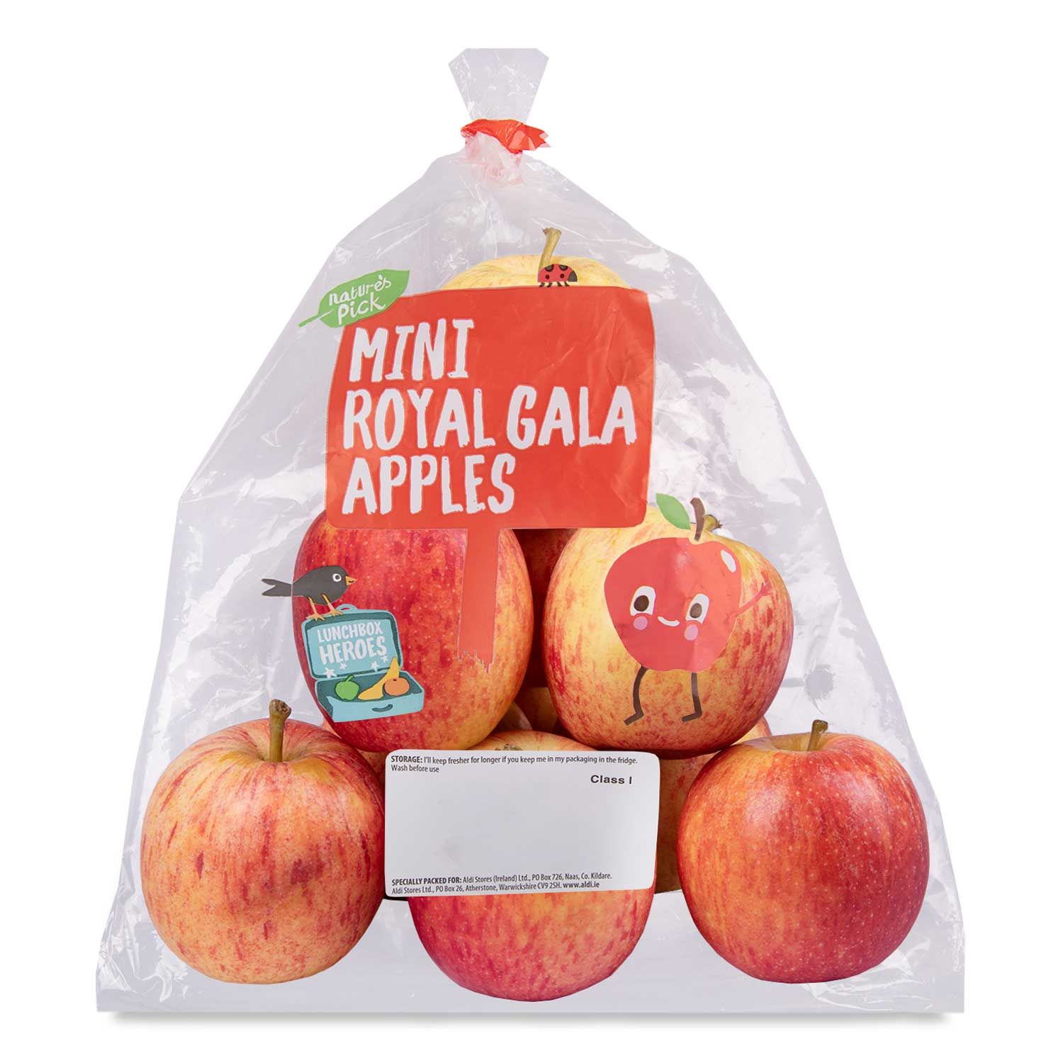 Funsize Apple Bag 10pk Nature's Pick